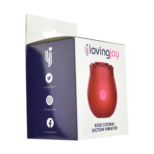 Loving Joy Rose Toy Clitoral Suction Vibrator