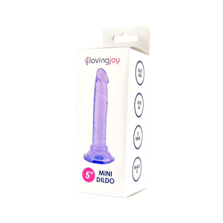 Loving Joy 5 Inch Beginners Dildo Purple