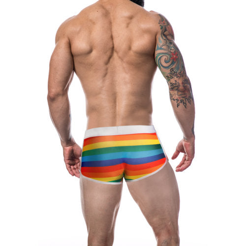 C4M Athletic Trunk Rainbow Medium