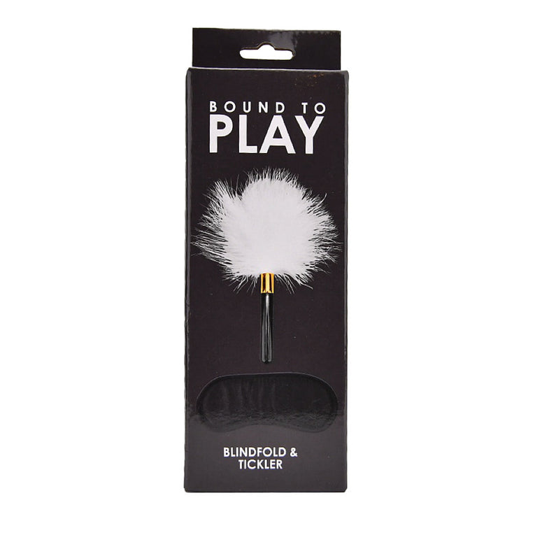 Bound to Play. Eye Mask and Feather Tickler Play Kit