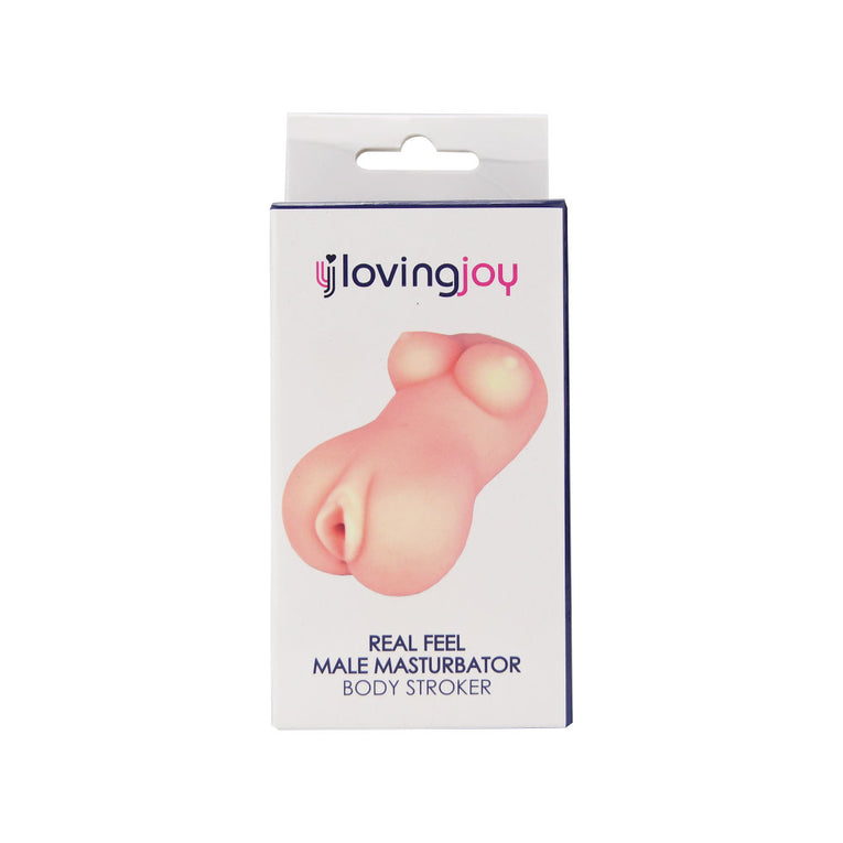 Loving Joy Real Feel Male Masturbator - Body Stroker