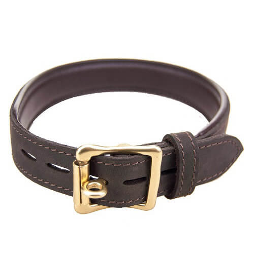 BOUND Nubuck Leather Choker with 'O' Ring