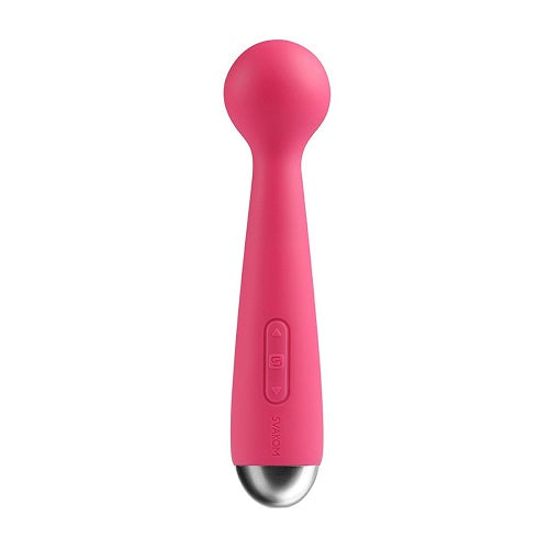 Svakom Emma Mini 100% Waterproof Wand Massager Vibe-Red