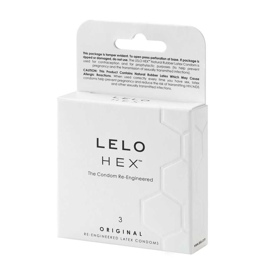 LELO HEX Condoms Original 3 pack