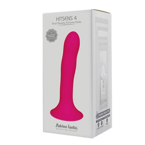 Adrien Lastic Cushioned Core Suction Cup Slim Silicone Dildo 6.8 Inch