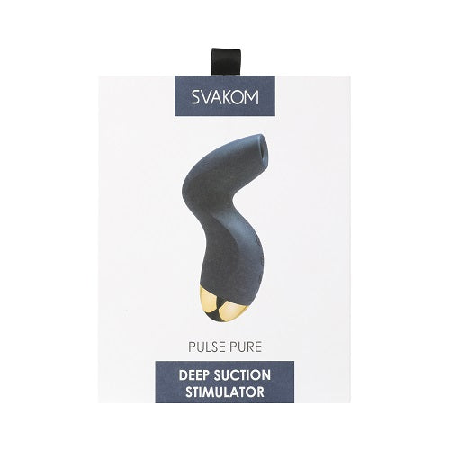 Svakom Pulse Pure Suction Stimulator Navy Blue