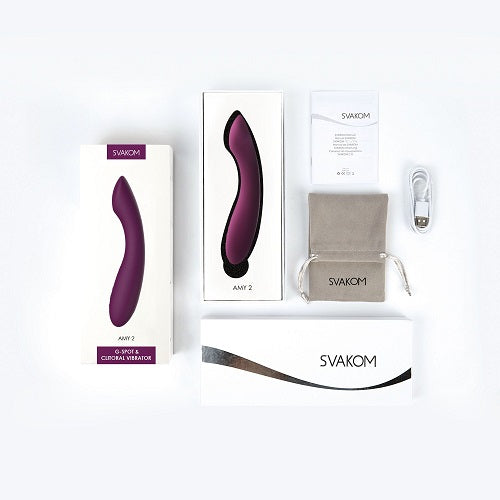 Svakom Amy 2 G-Spot and Clitoral Vibrator