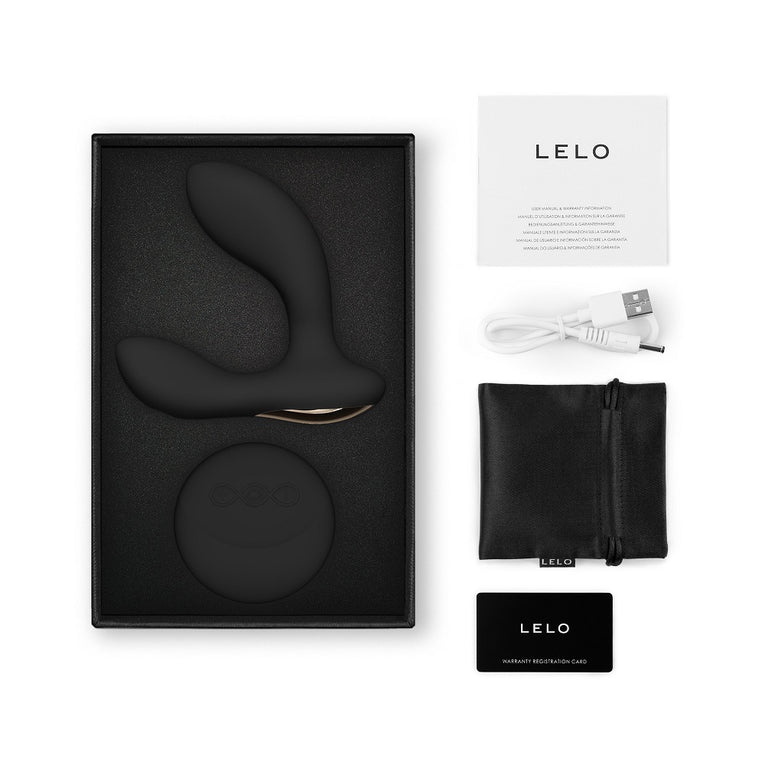 LELO Hugo 2 Remote Controlled Prostate Massager Black