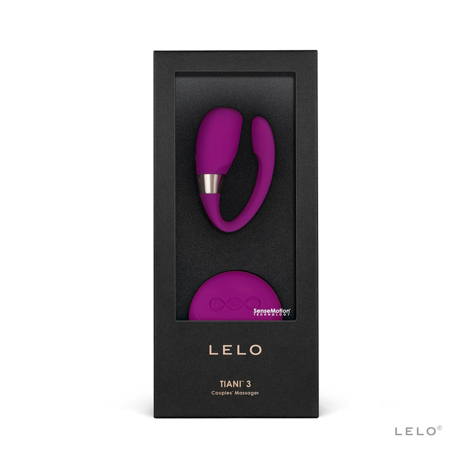 LELO Tiani 3 Couples Massager Deep Rose