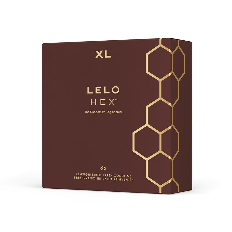 LELO HEX Condoms Respect XL 36 pack