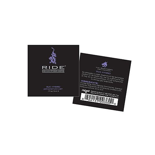 Sliquid Ride Bodyworx Silk Hybrid Lubricant-125ml